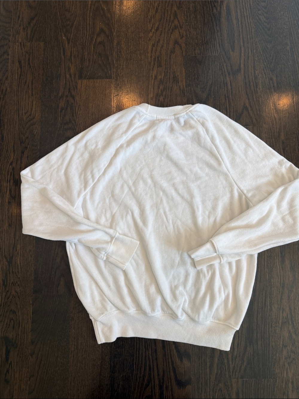 Spiritual Gangster White Sweatshirt with Blue 'SOUL' Print - Picture 4 of 4